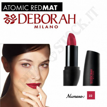 Acquista Deborah Atomic Red Rossetto Mat 24 ore a soli 5,90 € su Capitanstock 
