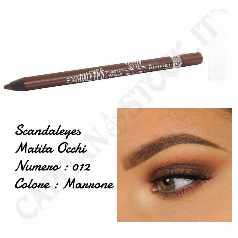 Buy Rimmel - Scandaleyes Waterproof Kohl Kajal - Eye Pencil at only €3.40 on Capitanstock