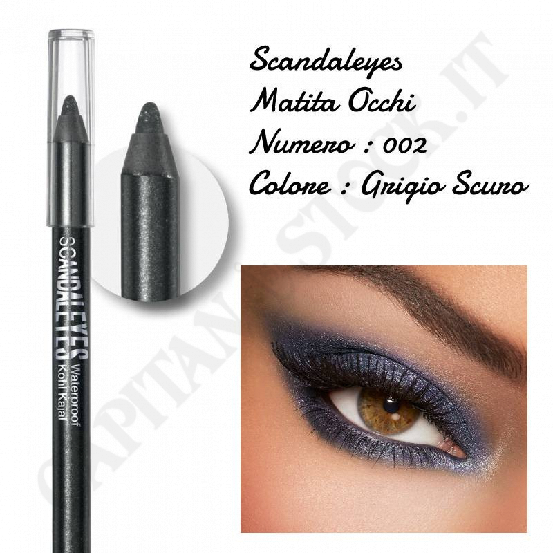 Buy Rimmel - Scandaleyes Waterproof Kohl Kajal - Eye Pencil at only €3.40 on Capitanstock