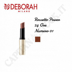 Deborah Power 24 Hour Lipstick - Brown 01