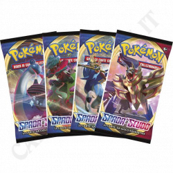 Buy Pokèmon - Sword & Shield - Complete ArtSet 4 Packets - IT at only €23.90 on Capitanstock