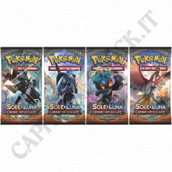 Pokémon - Sole E Luna Ombre Infuocate - Bustina 10 carte Aggiuntive - IT