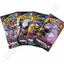 Pokémon - Sun And Moon Unified Minds - Complete ArtSet 4 Packets - IT