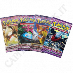 Pokèmon Black and White Explorers of Darkness Complete ArtSet 4 Packets IT