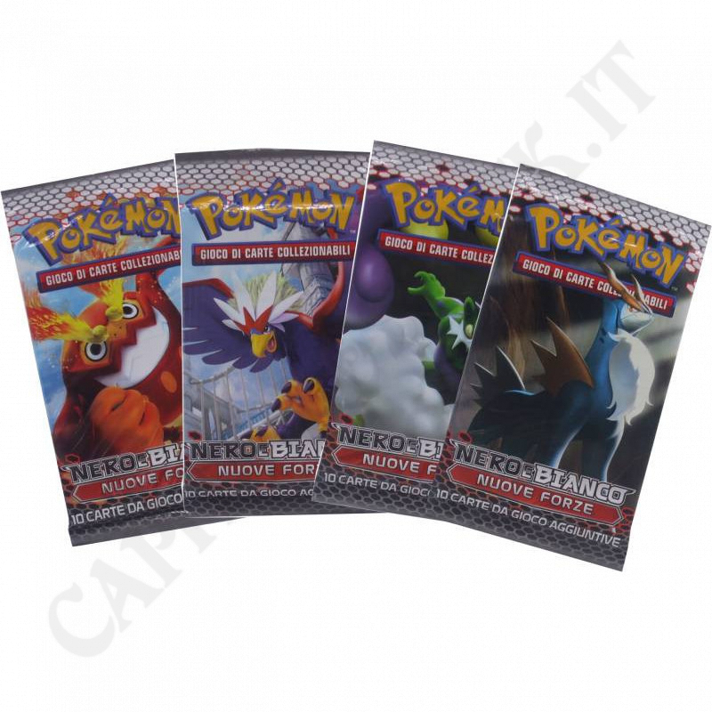 Pokémon Black And White New Forces Complete ArtSet 4 Sachets IT Pokémon Black And White New Forces Complete ArtSet 4 Sachets IT