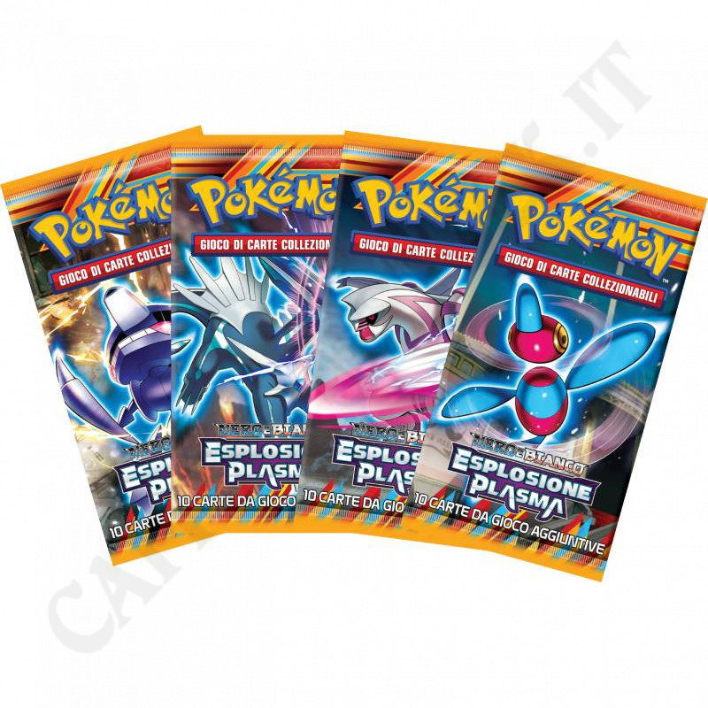 Pokémon - Black And White Plasma Blast - Complete ArtSet 4 Packets - IT