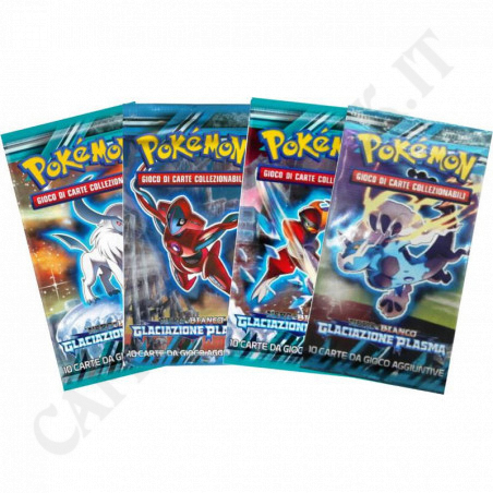 Acquista Pokémon Nero E Bianco Glaciazione Plasma - ArtSet Completo 4 Bustine - IT a soli 72,90 € su Capitanstock 