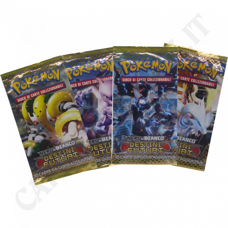 Pokémon Black And White Future Destinies - Complete ArtSet 4 Packets - IT