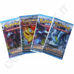 Pokémon Nero e Bianco Vittorie Regali ArtSet Completo 4 Bustine IT