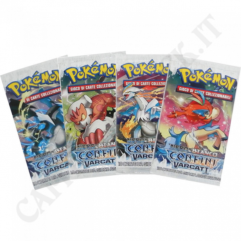 Pokémon - Black And White Boundaries Crossed - Complete ArtSet 4 Packets - IT Pokémon - Black And White Boundaries Crossed - Complete ArtSet 4 Packets - IT