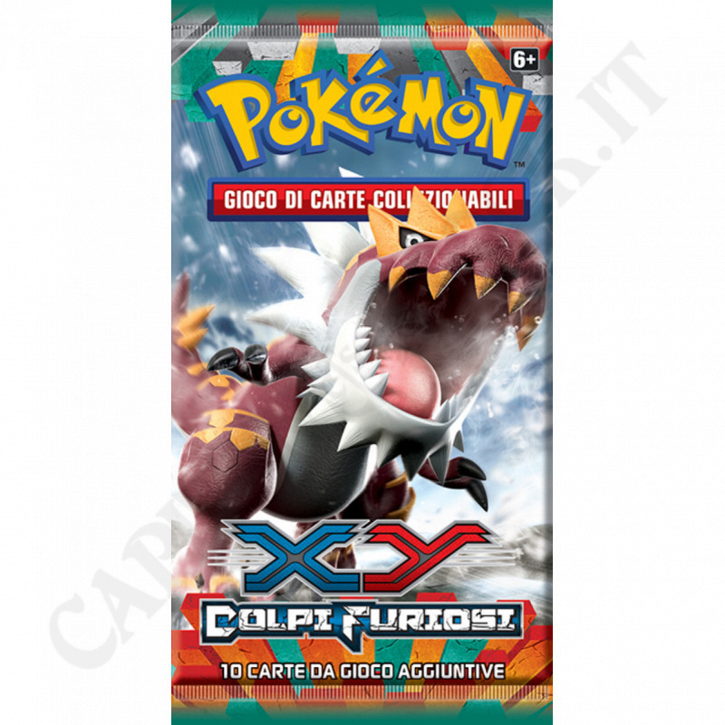 Acquista Pokémon XY Colpi Furiosi - Bustina 10 Carte Aggiuntive - Rarità - IT a soli 18,90 € su Capitanstock 