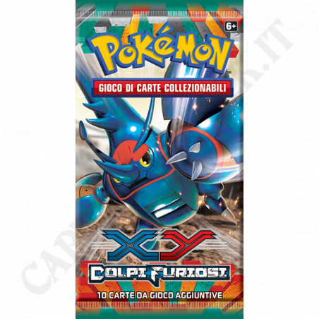 Acquista Pokémon XY Colpi Furiosi - Bustina 10 Carte Aggiuntive - Rarità - IT a soli 18,90 € su Capitanstock 