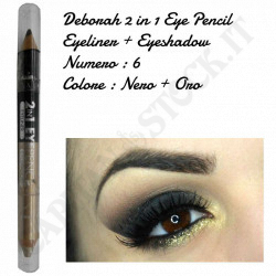 Acquista Deborah - Eye Pencil 2 in 1 - Eyeliner + Eyeshadow a soli 5,52 € su Capitanstock 