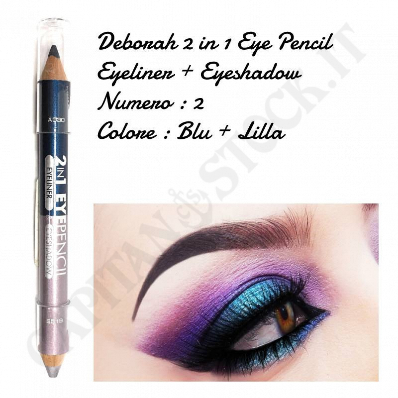 Buy Deborah - Eye Pencil 2 in 1 - Eyeliner + Eyeshadow at only €5.52 on Capitanstock