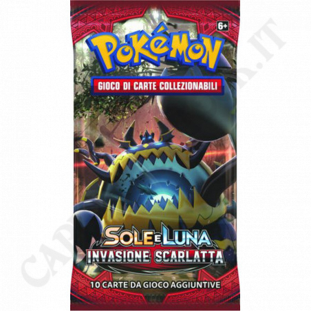 Buy Pokémon - Sun And Moon Invasion Scarlet - Pack 10 Cards - IT - Second Choice at only €4.65 on Capitanstock