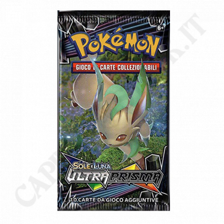 Acquista Pokémon Sole E Luna Ultra Prisma Bustina 10 Carte Aggiuntive - Seconda Scelta - IT a soli 5,65 € su Capitanstock 