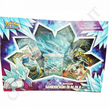 Acquista Pokémon - Collezione Sandslash di alola GX - Ps 200 - Confezione Box Set a soli 23,90 € su Capitanstock 