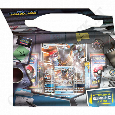 Acquista Pokémon - Fascicolo Detective Pikachu Greninja GX Ps 230 - Maestro Sfuggente a soli 31,90 € su Capitanstock 