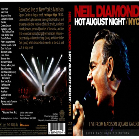 Acquista Neil Diamond Hot August Night NYC DVD a soli 8,90 € su Capitanstock 