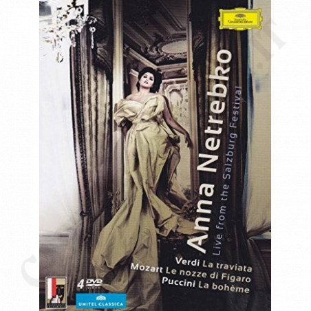 Acquista Anna Netrebko Live from the Salzburg Festival 4 DVD a soli 44,00 € su Capitanstock 