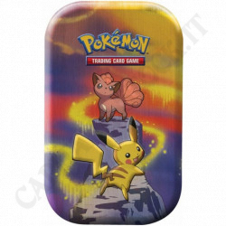 Collectible Pokémon Mini Tin Prodigies of Kanto Vulpix and Pikachu