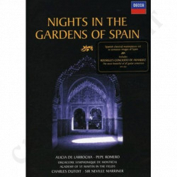 De Larrocha Romero Dutoit Nights In The Gardens Of Spain DVD