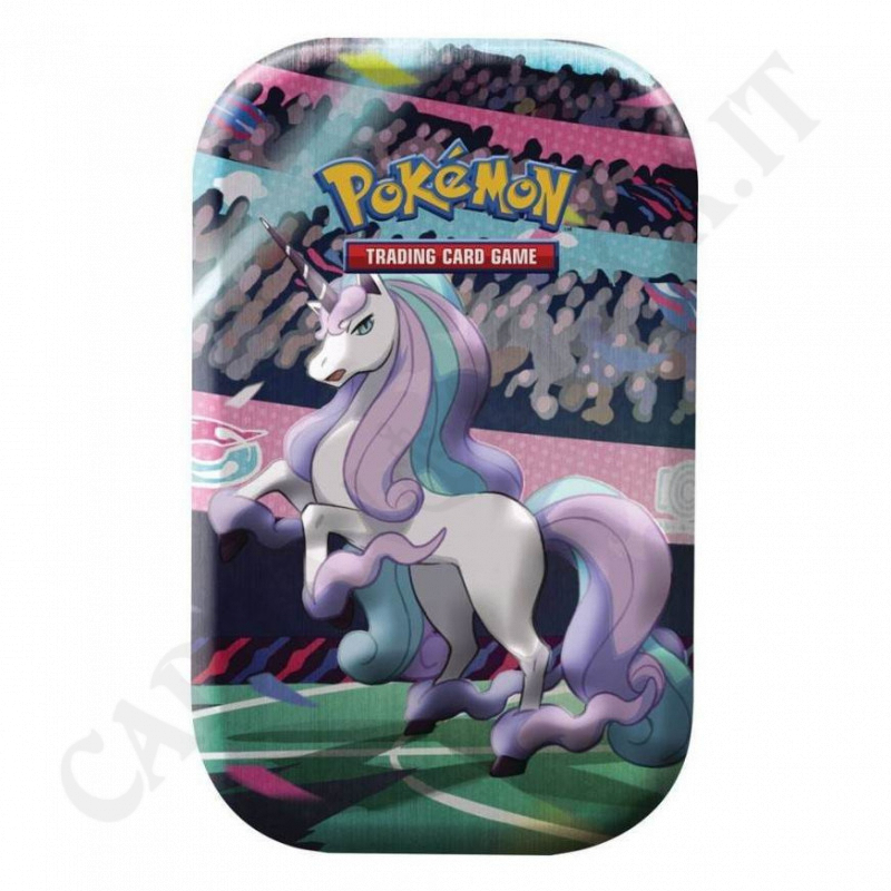 Pokemon Mini Tin Collectible Prodigies of Galar Rapidash of Galar Pokemon Mini Tin Collectible Prodigies of Galar Rapidash of Galar