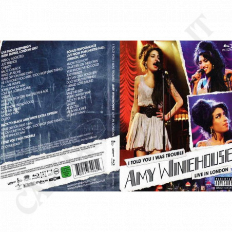 Acquista Amy Winehouse I Told You Was Trouble Blu Ray a soli 18,90 € su Capitanstock 