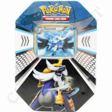 Buy Pokémon Tin Box Samurott PV 140 - Only Rare Card + Tin Box at only €8.90 on Capitanstock Buy Pokémon Tin Box Samurott PV 140 - Only Rare Card + Tin Box at only €8.90 on Capitanstock