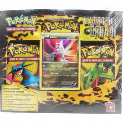 Pokémon Set Treasure Of Dragons Latias PV 100 - 3 Packs + Rare Card IT