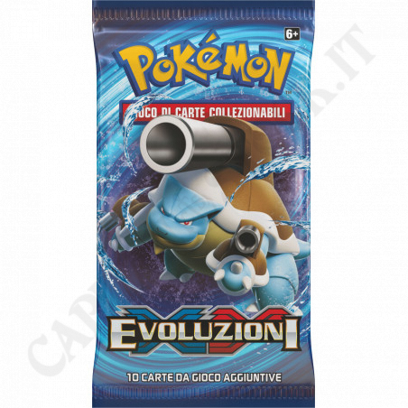 Acquista Pokémon XY Evoluzioni Bustina 10 Carte Aggiuntive - Seconda Scelta - IT a soli 17,99 € su Capitanstock 