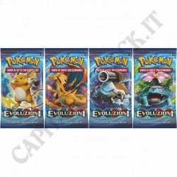 Acquista Pokémon XY Evoluzioni Bustina 10 Carte Aggiuntive - Seconda Scelta - IT a soli 17,99 € su Capitanstock 