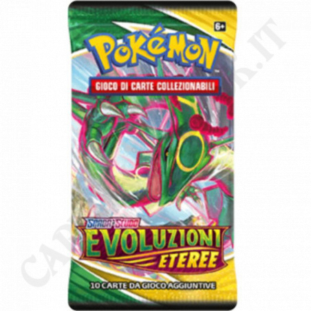 Buy Pokémon Spada & Scudo Evoluzioni Eteree Bustina 10 Carte Aggiuntive - Seconda Scelta - IT at only €28.95 on Capitanstock
