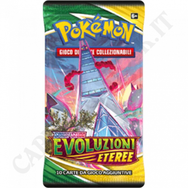 Acquista Pokémon Spada & Scudo Evoluzioni Eteree Bustina 10 Carte Aggiuntive - Seconda Scelta - IT a soli 28,95 € su Capitanstock 