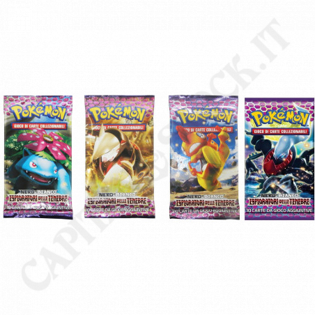 Buy Pokèmon Black and White Explorers of Darkness Pack of 10 Additional Cards - Rarity - Second Choice - IT at only €17.90 on Capitanstock