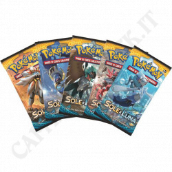 Acquista Pokémon Sole e Luna ArtSet Completo 5 Bustine - IT a soli 26,90 € su Capitanstock 