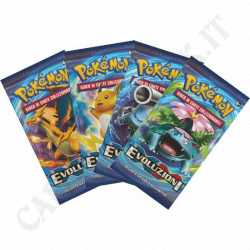 Pokémon XY Evolutions Complete Artset 4 Packets - IT