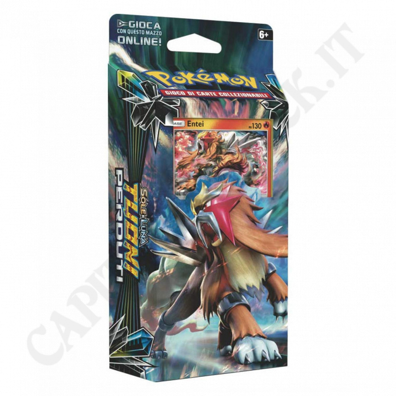 Pokémon Deck Sun and Moon Lost Thunder Burning Lapilli - Ruined Packaging Pokémon Deck Sun and Moon Lost Thunder Burning Lapilli - Ruined Packaging