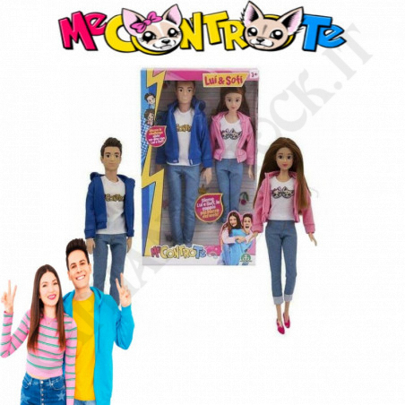 Buy Me Contro Te Couple of Dolls Luì & Sofì at only €22.90 on Capitanstock