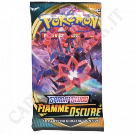 Acquista Pokémon - Spada & Scudo Fiamme Oscure - Bustina 10 Carte Aggiuntive - Seconda Scelta IT a soli 4,75 € su Capitanstock 