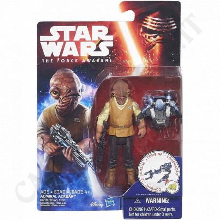 Acquista Star Wars Admiral Ackbar a soli 9,90 € su Capitanstock Acquista Star Wars Admiral Ackbar a soli 9,90 € su Capitanstock