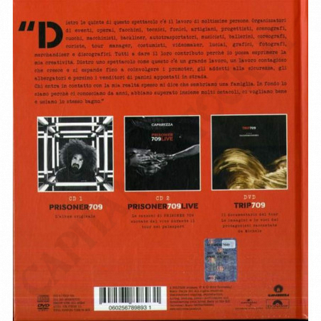 Acquista Caparezza Prisoner 709 Live CD a soli 46,90 € su Capitanstock 