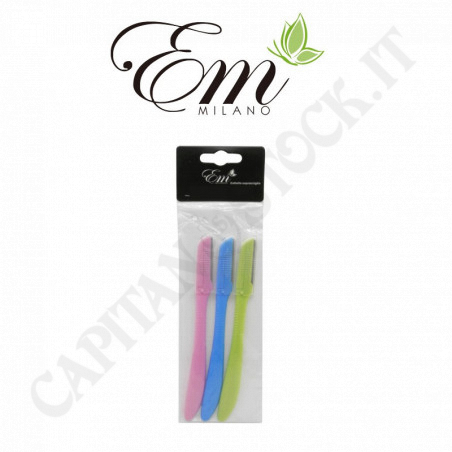 Buy E.M. Beauty Set 3 Eyebrow Knives at only €2.79 on Capitanstock Buy E.M. Beauty Set 3 Eyebrow Knives at only €2.79 on Capitanstock