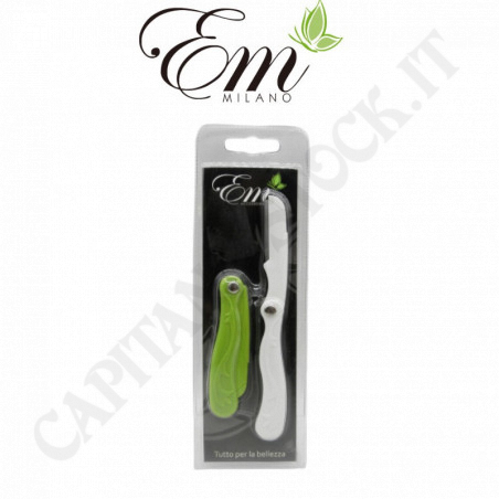 Acquista E.M. Beauty Set 2 Coltelli Sopracciglia Pieghevoli a soli 3,50 € su Capitanstock 