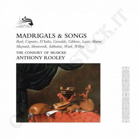 Acquista Madrigals & Songs The Consort of Musicke Anthony Rooley a soli 27,90 € su Capitanstock 