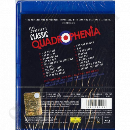 Acquista Pete Townshend's Classic Quadrophenia Blu-ray a soli 13,90 € su Capitanstock 