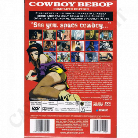Buy Cowboy Bebop Full Edition 4 DVD Box Set at only €27.06 on Capitanstock