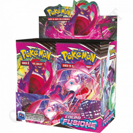 Acquista Pokémon Spada e Scudo Colpo Fusione Box Completo 36 Bustine - IT a soli 169,90 € su Capitanstock 