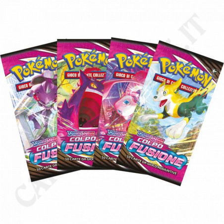 Buy Pokémon Sword and Shield Fusion Shot Complete Artset 4 Packets - IT at only €29.90 on Capitanstock