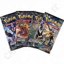 Acquista Pokémon Sole E Luna Ultra Prisma - Artset Completo 4 Bustine a soli 25,90 € su Capitanstock 